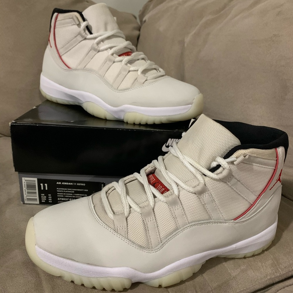 Men’s Jordan 11 Retro "Platinum Tint"